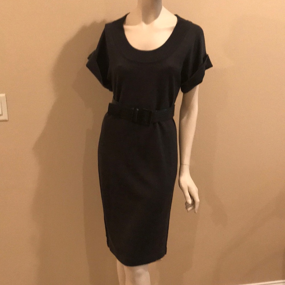 Calvin Klein gray sweater dress sz S